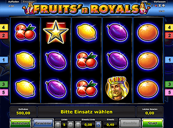 Слот Fruits And Royals